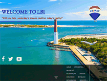 Tablet Screenshot of lbihomevalues.com